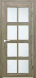 Товар Межкомнатная дверь Легенда К-8 Тон Неаполь Остекление Сатинат белое